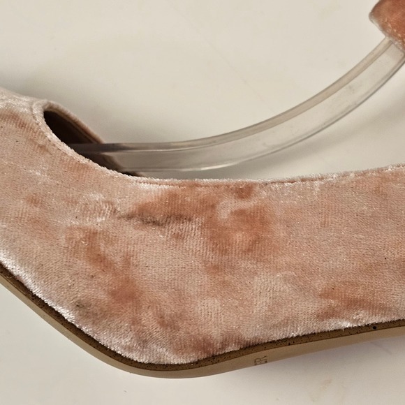 Mark Fisher Pink Suede Barbie core Heels Size 8 - Picture 6 of 9